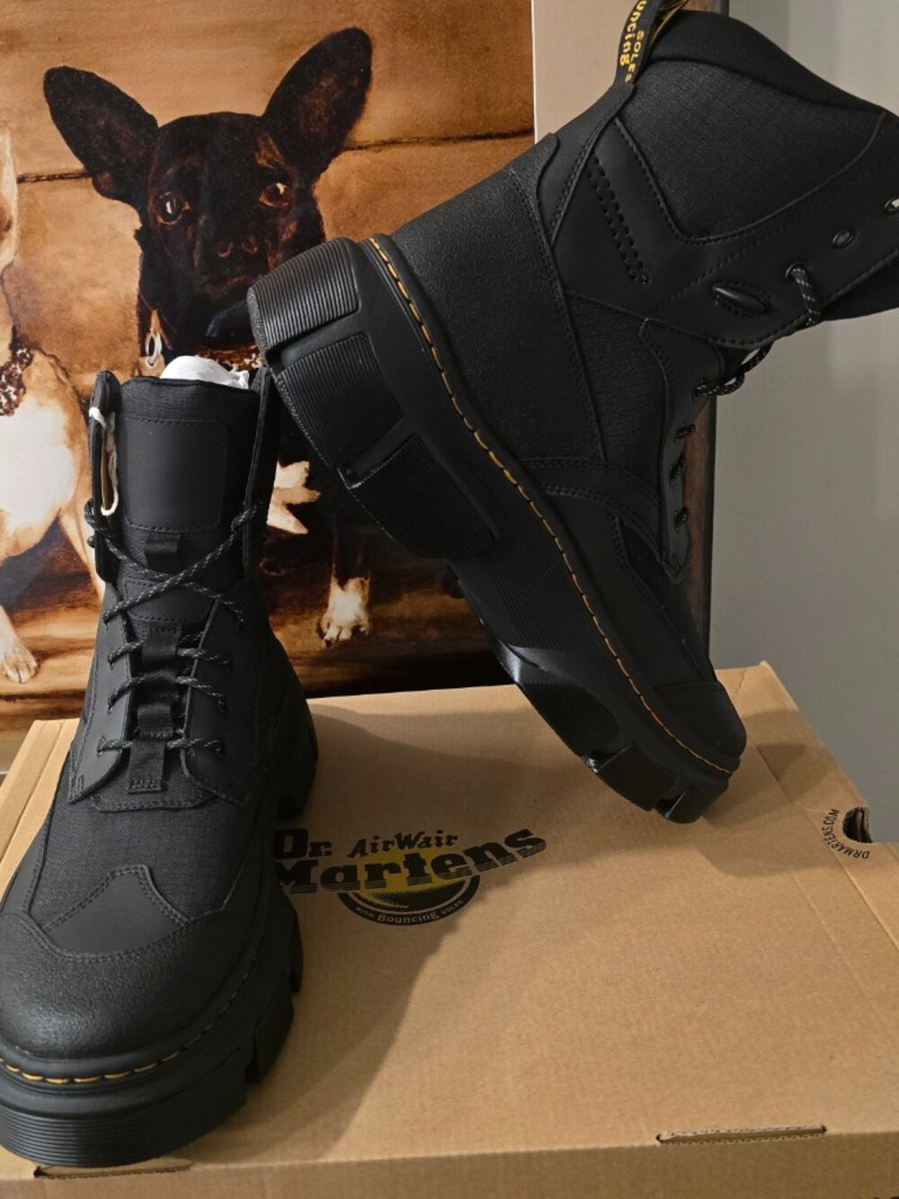 Dr. Martens DMXL Boots Cordura RARE 31924001 Waterproof Men's Size 13 US NEW